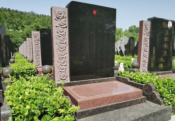 羅漢園西C1區(qū):羅漢園立碑