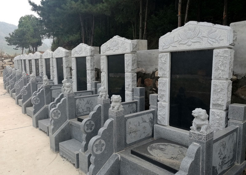 天府園:芝麻白龍鳳碑