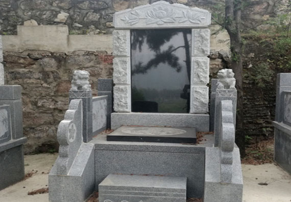 長青園:芝麻白龍鳳碑2